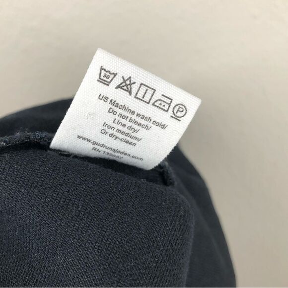 Gudrun Sjoden Black Linen Cotton Blend Tapered Trouser Pants Size Small - Picture 7 of 7